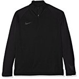 Nike Joven Dry Squad Drill Camiseta de manga larga, invierno, niño, color negro, tamaño medium