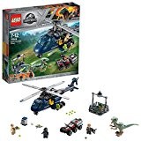 Lego Jurassic World - La poursuite en hélicoptère de Blue - 75928 - Jeu de Construction