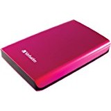 Verbatim Store 'n' Go 1TB externe Festplatte (6,4 cm (2,5 Zoll), 5400rpm, 8MB Cache, USB 3.0) hot pink