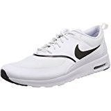Nike Air Max Thea, Chaussures de Running Femme, Blanc (White/Black 108), 41 EU