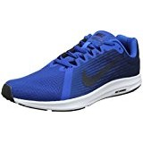 Nike Men’s Downshifter 8 Competition Running Shoes, Blue (Blue Nebula/Dark Obsidian-Navy-White-Black 401), 7.5 UK 42 EU