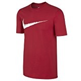 Nike M Nsw Hangtag Swoosh, T-Shirt Uomo, Team Red/Bianco, XL