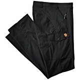 Fjallraven Men's Abisko Trousers, Black, 48