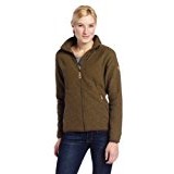 Fjallraven Women's Stina Fleece Sweater, Dark Olive, X-Large