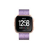 Fitbit Unisex Versa Special Edition Health and Fitness Smartwatch, Lavender, One Size