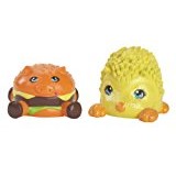 Polly Pocket T3562 Cutants Two-Pack Goodie World Pigwich and Hedge Fry Figures