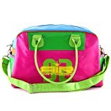 Extreme 92 Travel Bag Strandtasche, 51 cm, Mehrfarbig (Pink/Blue/Green)