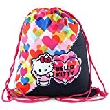 Target Hello Kitty Color Heart Strandtasche, 34 cm, Rosa (Pink/Blue)