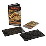 Tefal XA800712 Snack Collection Coffret de Plaque pour Bricelets avec Livre de Recettes 4,4 x 15,5 x 24,2 cm