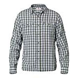 Fjällräven Abisko Cool LS Camisa, Hombre, Verde (Pine Green), XL