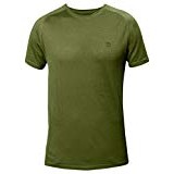 Fjällräven Abisko Trail Camiseta, Hombre, Verde (Avocado), S