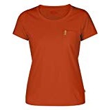 Fjällräven 89499 Camiseta, Mujer, Naranja (Flame Orange 214), L