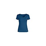 Fjällräven Abisko Cool Camiseta, Mujer, Azul (Lake Blue), 2XL