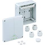 Spelsberg Abox 100-10² Polystyrene electrical junction box - Electrical Junction Boxes (Grey, 140 mm, 140 mm, 79 mm)