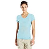 Fjällräven Abisko Cool Camiseta, Mujer, Azul (Bluebird), XL