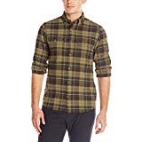 Fjällräven Singi Heavy Flannel Camiseta oberhemd, hombre, 81373, verde, medium