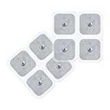 Beurer Self adhesive gel pads Pads, 45 x 45 mm – Replacement Set of 8 Pads for Beurer EMS/TENS Machines