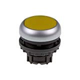 Eaton 216929 Light Flat Yellow Latching Push Button