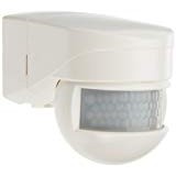Luxomat LC-Click Mini Motion Detector with 120 Degree Detection Area Colour: White