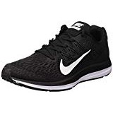 Nike Men’s Zoom Winflo 5 Running Shoes, Black (Black/White/Anthracite 001), 8 UK