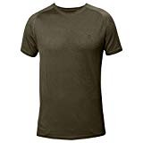 Fjällräven Abisko Trail Men's T-Shirt, dark olive