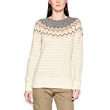 Fjällräven ladies Övik knit sweater, sand, one size fits all, Womens, 89941-220, sand, XL