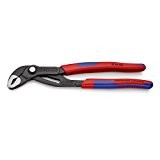 KNIPEX 87 02 250 Cobra, high performance water pump pliers with fast adjustment and slim multi-component grips, 250 mm