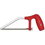 VBW 976110 Pointed Small Hand Saw with Fiberglass Reinforced Plastic Handle, Red/Silver