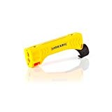 Jokari 30110 Wire Stripper For Coaxial Cable Top Coax Plus, Yellow/Black