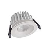 LED Vance Spot LED Fireproof Indoor Recessed Spot A White Point of Light, (Indoor, Recessed Spot, White, White, Round, IP65), 8 W