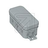 Spelsberg Mini 25-L Polyethylene,Polypropylene (PP) electrical junction box - electrical junction boxes (Grey, 89 mm, 43 mm, 37 mm)
