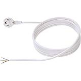 Bachmann 304.275 3m White power cable - Power Cables (3 m, Male, 250, 16, White)
