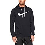Nike NK Dry Sweatshirt Homme, Black/White, FR : L (Taille Fabricant : L)