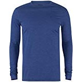 Fjällräven High Coast First Layer LS Camiseta, Hombre, Azul (Estate Blue), L