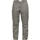 Fjällräven High Coast Trousers Zip-Off Pantalones, Mujer, Gris (Fog), XXS/34