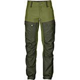 Fjällräven Keb Curved Trousers Pantalones, Mujer, Verde (Avocado), L/42
