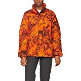 Fjällräven Mujer Grabadora Pro Padded Jacket Camo W Chaqueta, todo el año, mujer, color Orange Camo, tamaño L