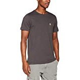 Fjällräven Övik Pocket – Camiseta de, Hombre, Color Gris Oscuro, Tamaño XX-Large