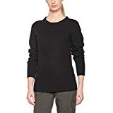 Fjällräven Mujer Övik Structure Sweater W Jersey, mujer, color gris oscuro, tamaño medium