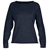Fjällräven Övik Sweater Camiseta, Mujer, Azul (Dark Navy), 2XL