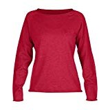 Fjällräven Övik Sweater Camiseta, Mujer, Naranja (Coral), 2XS