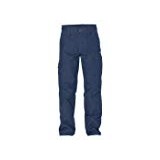 Fjällräven Övik Trousers Pantalones, Unisex Niños, Azul (Blueberry), 3/4 Años