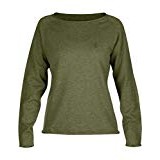 Fjällräven Övik Sweater Camiseta, Mujer, Verde, 2XS