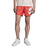 Nike M NSW Short Wvn Flow HBR, Shorts Men, Men's, 918899 816, rush coral/Black, Large