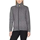 Fjällräven Damen Övik Frost Cardigan W Pullover & Sweatshirts, Dark Grey, S