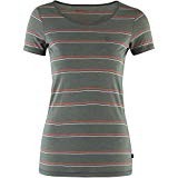Fjällräven Damen High Coast Stripe W Blusen & T-Shirts, Ash Grey, L