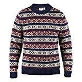 Fjällräven Herren Övik Folk Knit Sweater Pullover, Dark Navy, 2XL