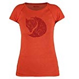 Fjällräven 89790 Camiseta, Mujer, Naranja (Flame Orange 214), M