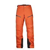 Fjällräven Bergtagen Eco-Shell Trousers Pantalones, Mujer, Naranja (Hokkaido Orange), 3XL/48