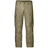 Fjällräven Karl Zip-Off Trousers Pantalones, Hombre, Verde (Savanna), XS/25